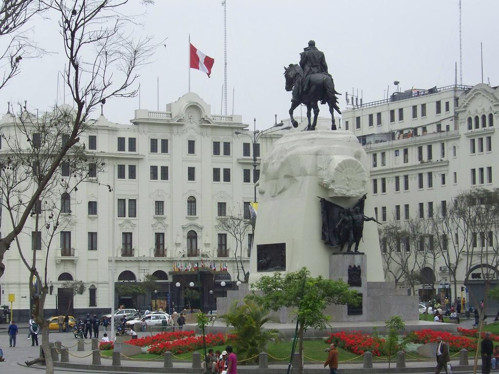Apartamento Edificio California en Centro Historico Lima Exterior foto